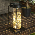 Firefly Small Metal LED Lantern Solar Light