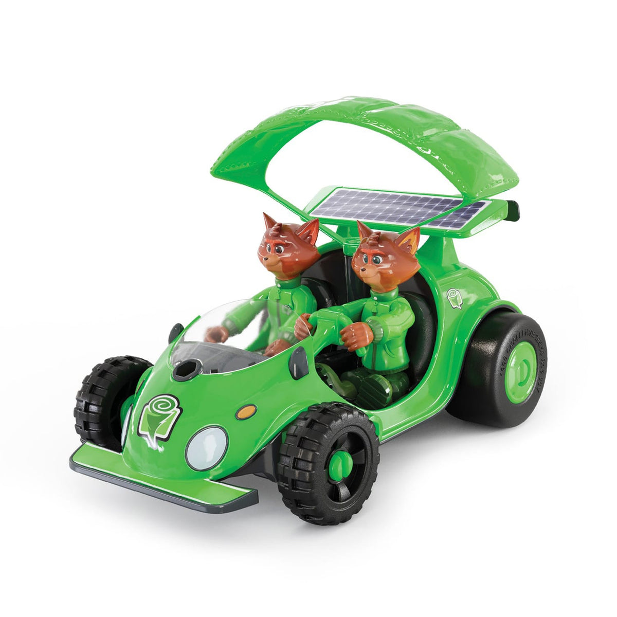 Mille Bornes Challenge Vehicle & Figure Playset - Robby & Bobby