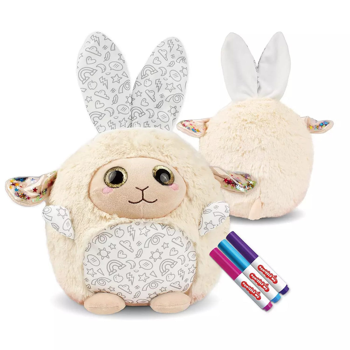Scribble Me Doodle Furry Plush, product image 4