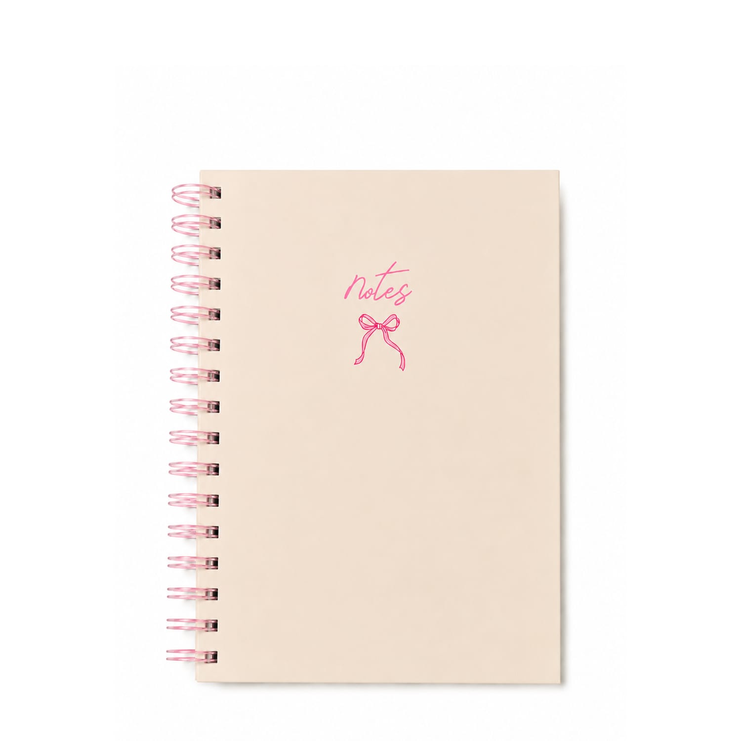 Back To School A5 Bow Print Notebook