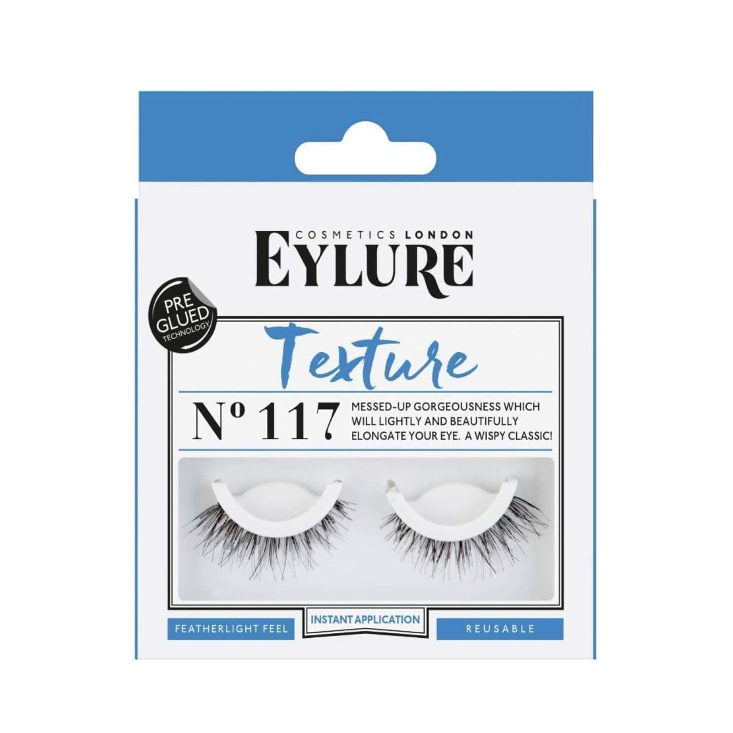 Eylure Pre-Glued Texture No 117 Lashes