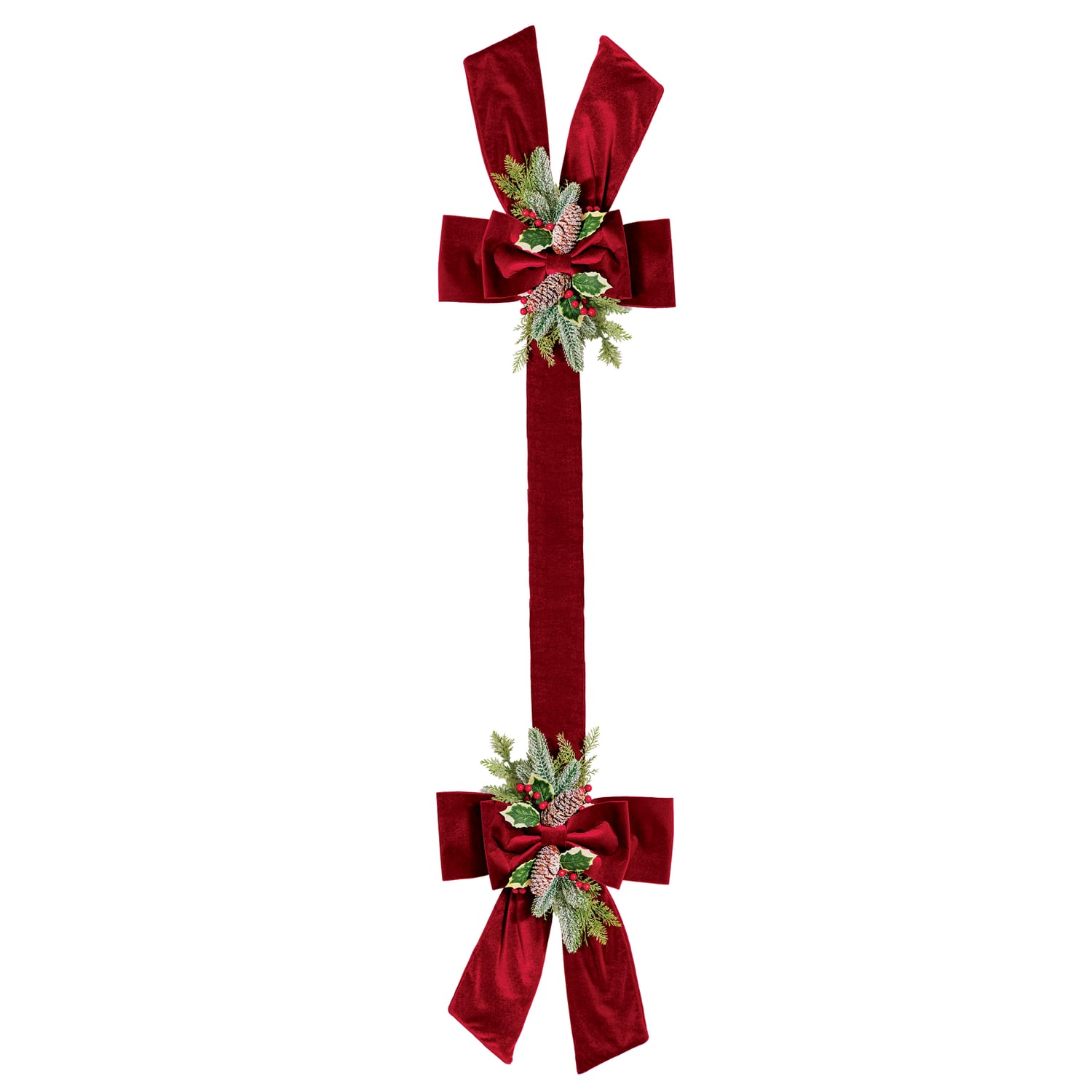 Festive Feeling Christmas Over The Door Bow, product image 2
