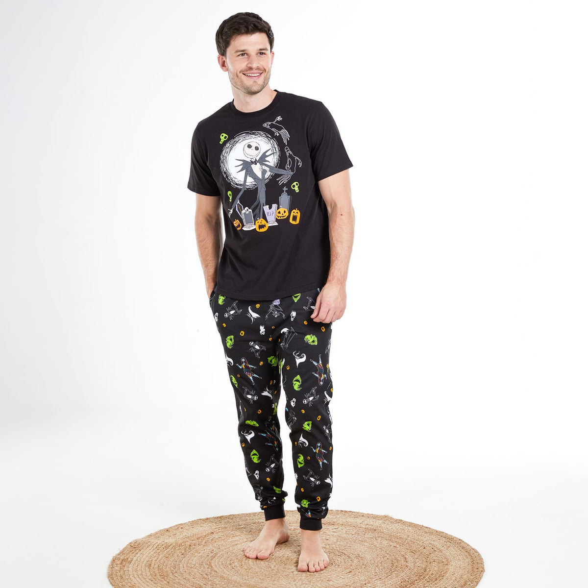 The Nightmare Before Christmas Mens Halloween T-Shirt, product image 2