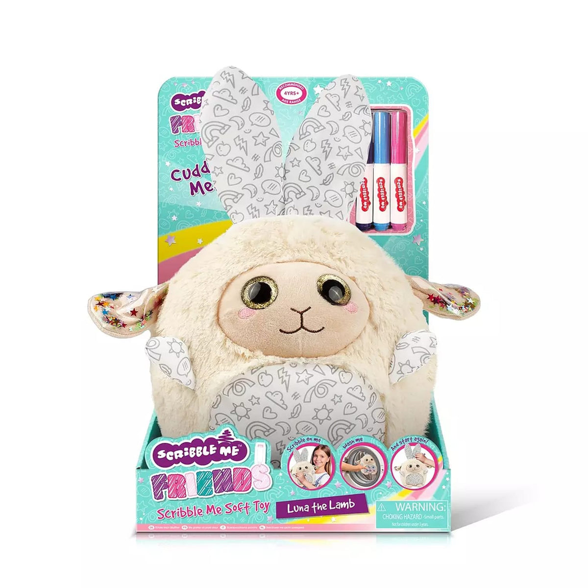 Scribble Me Doodle Furry Plush, product image 3