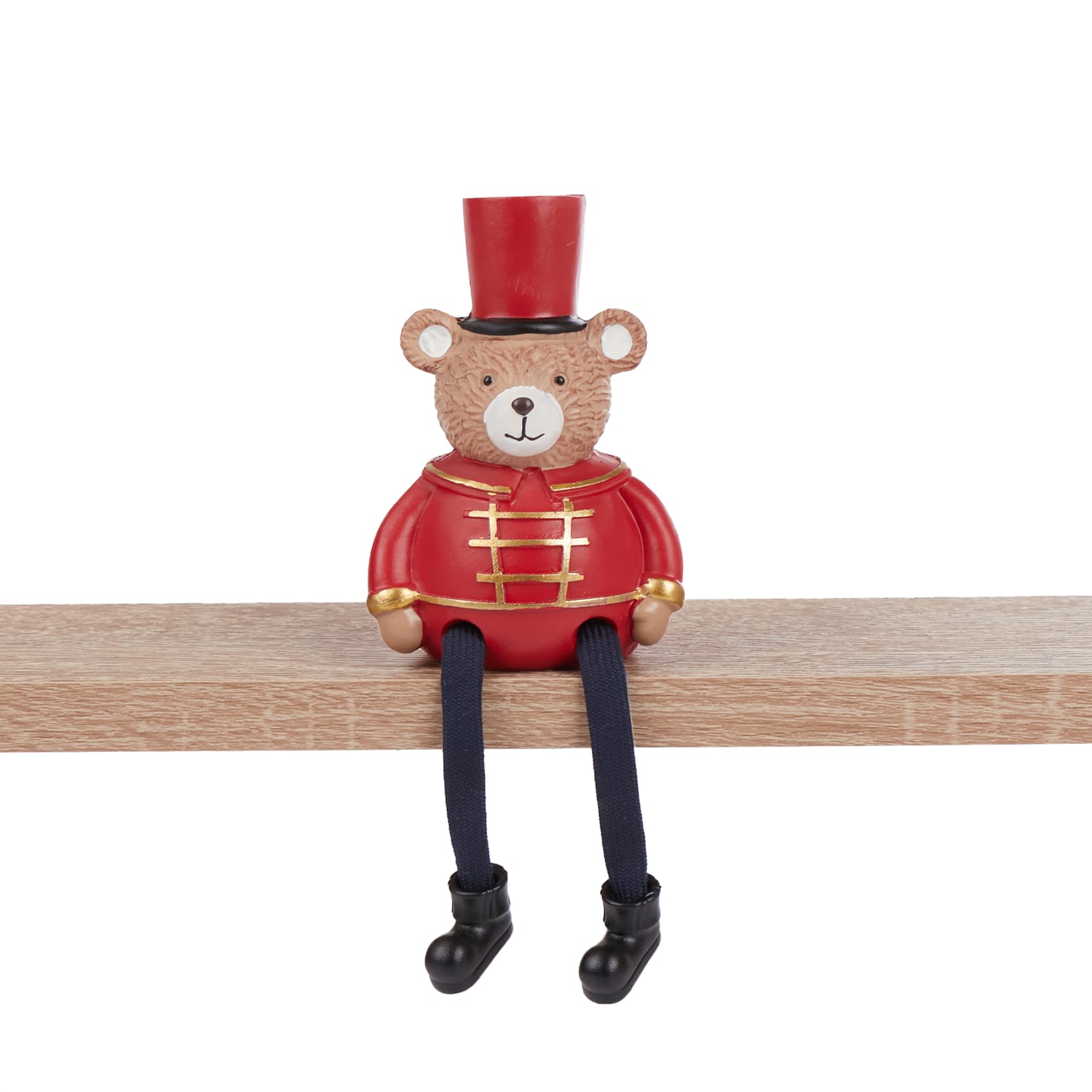 The Lifestyle Edit Timeless Christmas Bear Shelf Sitter Assorted, product image 4