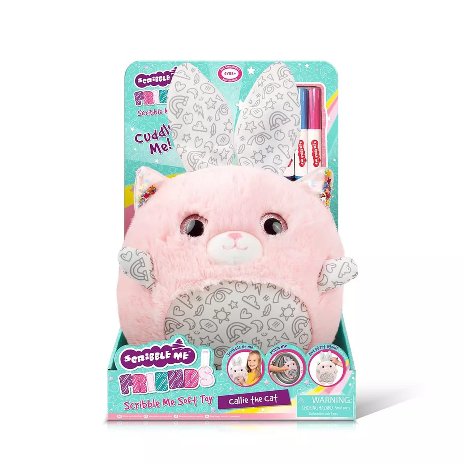 Scribble Me Doodle Furry Plush, product image 5