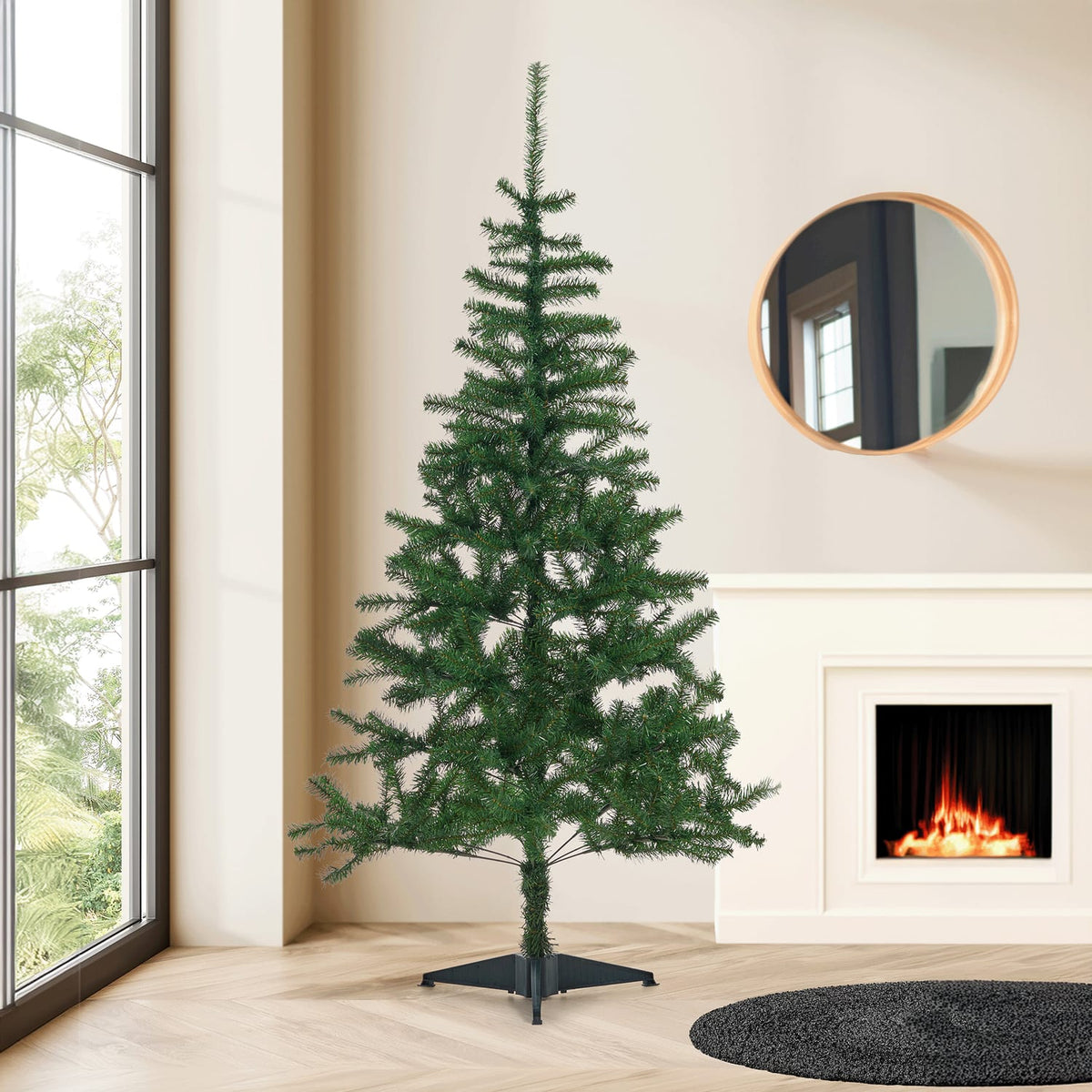 Festive Feeling Christmas Tree 6ft - Green