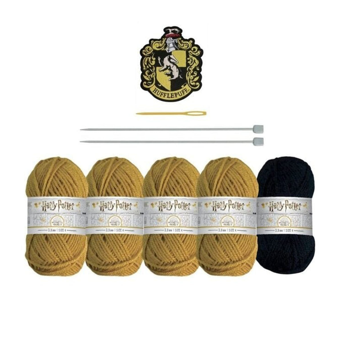 Harry Potter Hufflepuff Cowl Kit, product image 5