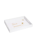 Botanical Discovery Wooden Tray - Bee Wonderful